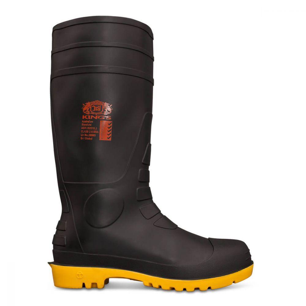 Buy Oliver Kings Black Safety Gumboot with Penetration Protection