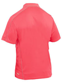 Bisley Cool Mesh Short Sleeve Polo With Reflective Piping - BK1425