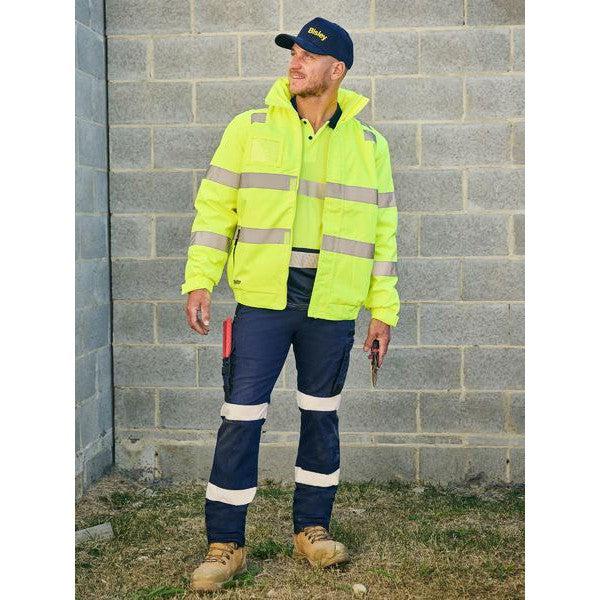 BISLEY UNI BW PNT FLX & MOVE CARGO TAPED PANTS - BPC6331T-Queensland Workwear Supplies