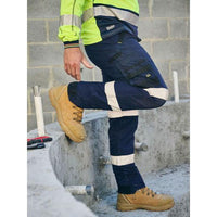 BISLEY UNI BW PNT FLX & MOVE CARGO TAPED PANTS - BPC6331T-Queensland Workwear Supplies