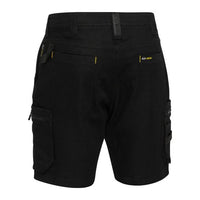 BISLEY UNI BW SRT FLX & MOVE ZIP CARGO SHORTS - BSHC1335-Queensland Workwear Supplies