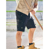 BISLEY UNI BW SRT FLX & MOVE ZIP CARGO SHORTS - BSHC1335-Queensland Workwear Supplies