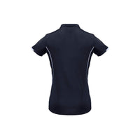 BIZ Ladies Razor Polo Short Sleeve - P405LS-Queensland Workwear Supplies