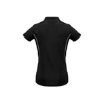 BIZ Ladies Razor Polo Short Sleeve - P405LS-Queensland Workwear Supplies