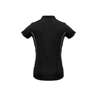 BIZ Ladies Razor Polo Short Sleeve - P405LS-Queensland Workwear Supplies