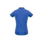 BIZ Ladies Razor Polo Short Sleeve - P405LS-Queensland Workwear Supplies