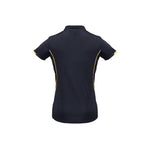 BIZ Ladies Razor Polo Short Sleeve - P405LS-Queensland Workwear Supplies