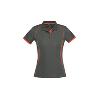 BIZ Ladies Razor Polo Short Sleeve - P405LS-Queensland Workwear Supplies