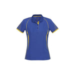 BIZ Ladies Razor Polo Short Sleeve - P405LS-Queensland Workwear Supplies