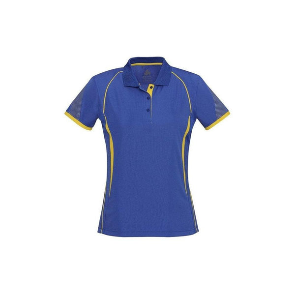 BIZ Ladies Razor Polo Short Sleeve - P405LS-Queensland Workwear Supplies