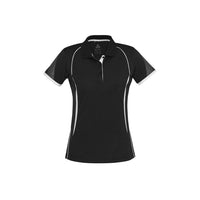 BIZ Ladies Razor Polo Short Sleeve - P405LS-Queensland Workwear Supplies