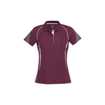 BIZ Ladies Razor Polo Short Sleeve - P405LS-Queensland Workwear Supplies