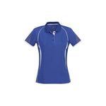 BIZ Ladies Razor Polo Short Sleeve - P405LS-Queensland Workwear Supplies