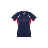 BIZ Ladies Renegade Tee - T701LS-Queensland Workwear Supplies