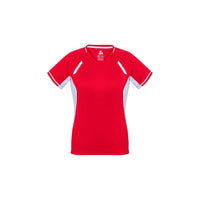 BIZ Ladies Renegade Tee - T701LS-Queensland Workwear Supplies