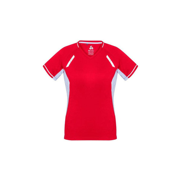 BIZ Ladies Renegade Tee - T701LS-Queensland Workwear Supplies