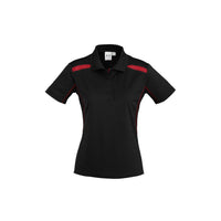 BIZ Ladies United Short Sleeve Polo - P244LS-Queensland Workwear Supplies