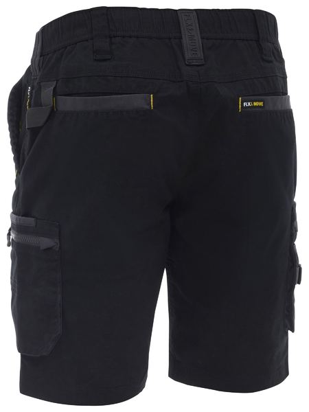 Bisley Flx & Move Elastic Waist Cargo Short - BSHC1338-Queensland Workwear Supplies