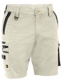 Bisley Flx & Move Elastic Waist Cargo Short - BSHC1338-Queensland Workwear Supplies