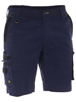 Bisley Flx & Move Elastic Waist Cargo Short - BSHC1338-Queensland Workwear Supplies