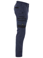 Bisley Flx & Move Stretch Canvas Elastic Waist Cargo Pants - BPC6338-Queensland Workwear Supplies