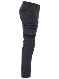 Bisley Flx & Move Stretch Canvas Elastic Waist Cargo Pants - BPC6338-Queensland Workwear Supplies