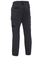 Bisley Flx & Move Stretch Canvas Elastic Waist Cargo Pants - BPC6338-Queensland Workwear Supplies