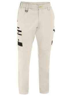 Bisley Flx & Move Stretch Canvas Elastic Waist Cargo Pants - BPC6338