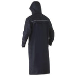 Bisley Unisex Long Rain Coat - BJ6962-Queensland Workwear Supplies