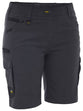 Bisley Women's Flx & Move Elastic Waist Cargo Short - BSHL1338