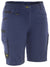 Bisley Women's Flx & Move Elastic Waist Cargo Short - BSHL1338-Queensland Workwear Supplies