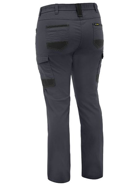 Bisley Womens Flx & Move Stretch Canvas Elastic Waist Cargo Pants - BPCL6338-Queensland Workwear Supplies