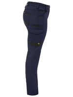 Bisley Womens Flx & Move Stretch Canvas Elastic Waist Cargo Pants - BPCL6338-Queensland Workwear Supplies