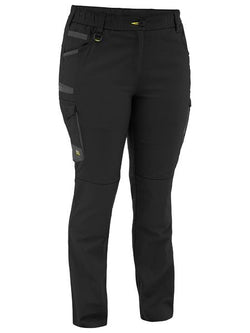 Bisley Womens Flx & Move Stretch Canvas Elastic Waist Cargo Pants - BPCL6338