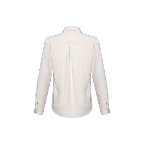 Biz Collection Ladies Madison Long Sleeve Blouse - S626LL-Queensland Workwear Supplies