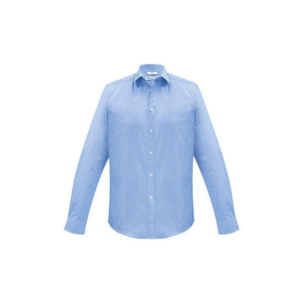 Biz Collection Mens Euro Long Sleeve Shirt - S812ML-Queensland Workwear Supplies