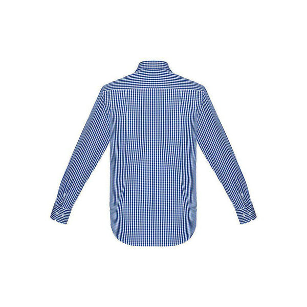 Biz Corporates Mens Springfield Long Sleeve Shirt - 43420-Queensland Workwear Supplies