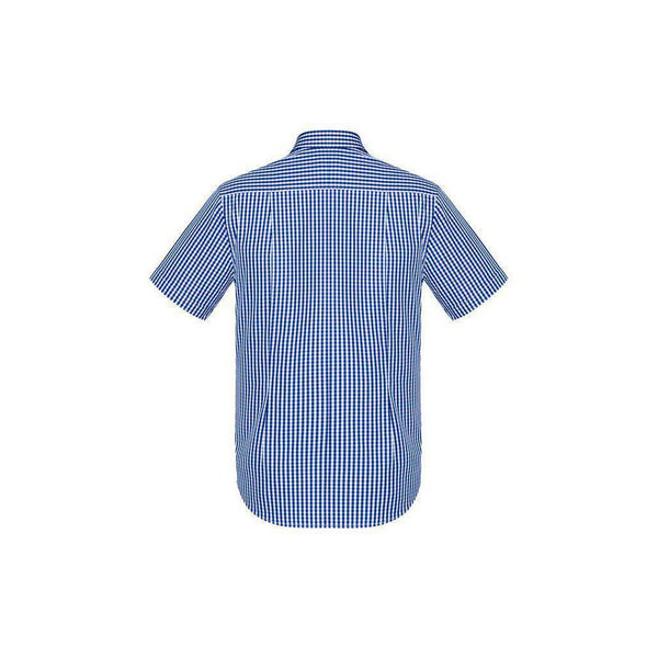 Biz Corporates Mens Springfield Short Sleeve Shirt - 43422-Queensland Workwear Supplies