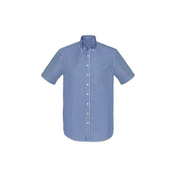 Biz Corporates Mens Springfield Short Sleeve Shirt - 43422-Queensland Workwear Supplies