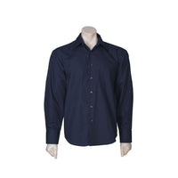 BizMens Metro Business Long Sleeve Shirt - SH714-Queensland Workwear Supplies