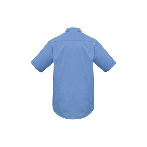 BizMens Metro Business Short Sleeve Shirt - SH715-Queensland Workwear Supplies