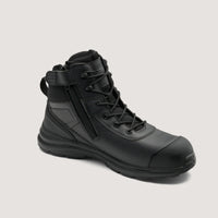 Blundstone Black microfibre anti-static uniform safety hiker - composite toe cap-Queensland Workwear Supplies