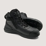 Blundstone Black microfibre anti-static uniform safety hiker - composite toe cap-Queensland Workwear Supplies