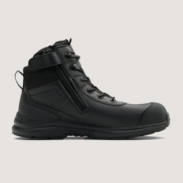 Blundstone Black microfibre anti-static uniform safety hiker - composite toe cap-Queensland Workwear Supplies