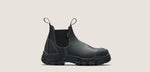 Blundstone RotoFlex Black water-resistant Platinum leather elastic side safety boot - 9001-Queensland Workwear Supplies