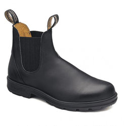 Blundstone Unisex Black Elastic Sided V-Cut Boot - 610