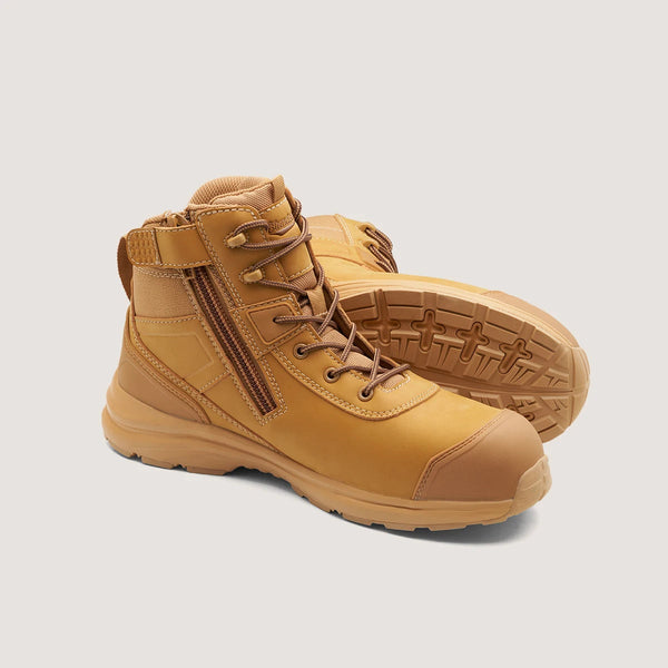 Blundstone Wheat microfibre anti-static safety hiker - composite toe cap - 796-Queensland Workwear Supplies