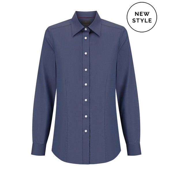 Gloweave Career Balmoral WOMEN'S ROYAL OXFORD SHIRT-Queensland Workwear Supplies