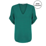 Gloweave V Neck Top - 1800WZ-Queensland Workwear Supplies