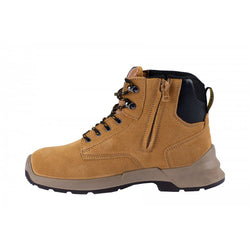 KINGS 15532Z WHEAT LACE UP ZIP SIDE BOOT